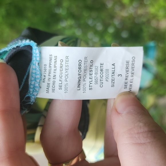 Retro design floor length dress - Picture 5 of 5